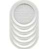Frischhaltedeckel|Weck-Verschlüsse|5 x WECK-Frischhaltedeckel RR  80