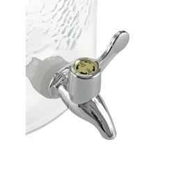 Sonstige Verschlüsse|Ablasshahn Kunststoff 16 mm silber