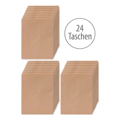 Basteln|Adventskalender|Adventskalender Beutel 20 x 26 cm, 24 Stück