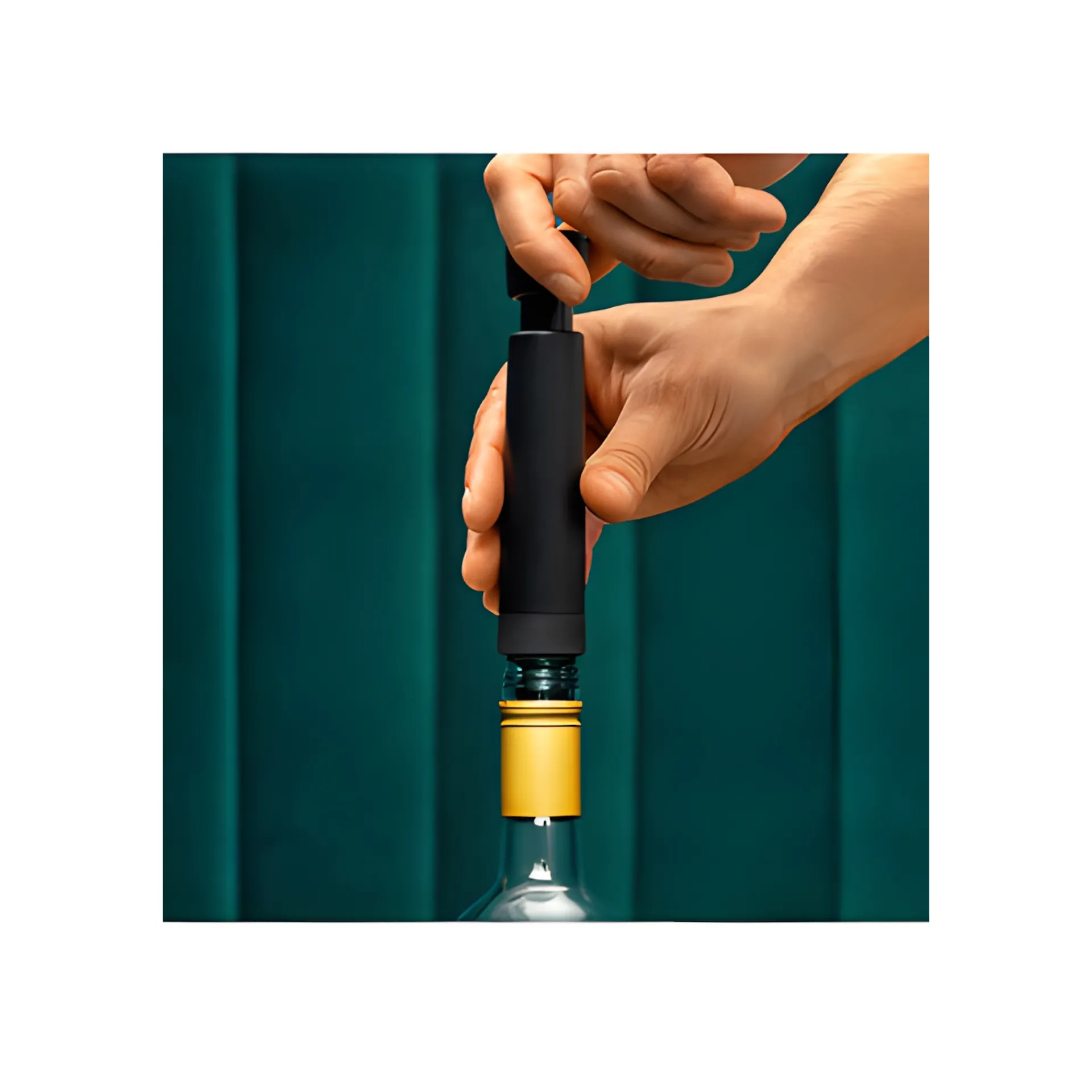 Sonstige Verschlüsse|Flaschenkorken|Airtender Vakuumstopfen, 3 Stück