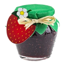 Erdbeerzeit|Anhängeetiketten|Anhängeetikett 'Erdbeere', 100 Stück