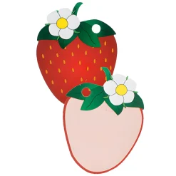 Erdbeerzeit|Anhängeetiketten|Anhänger Set 'Erdbeere', 11-teilig