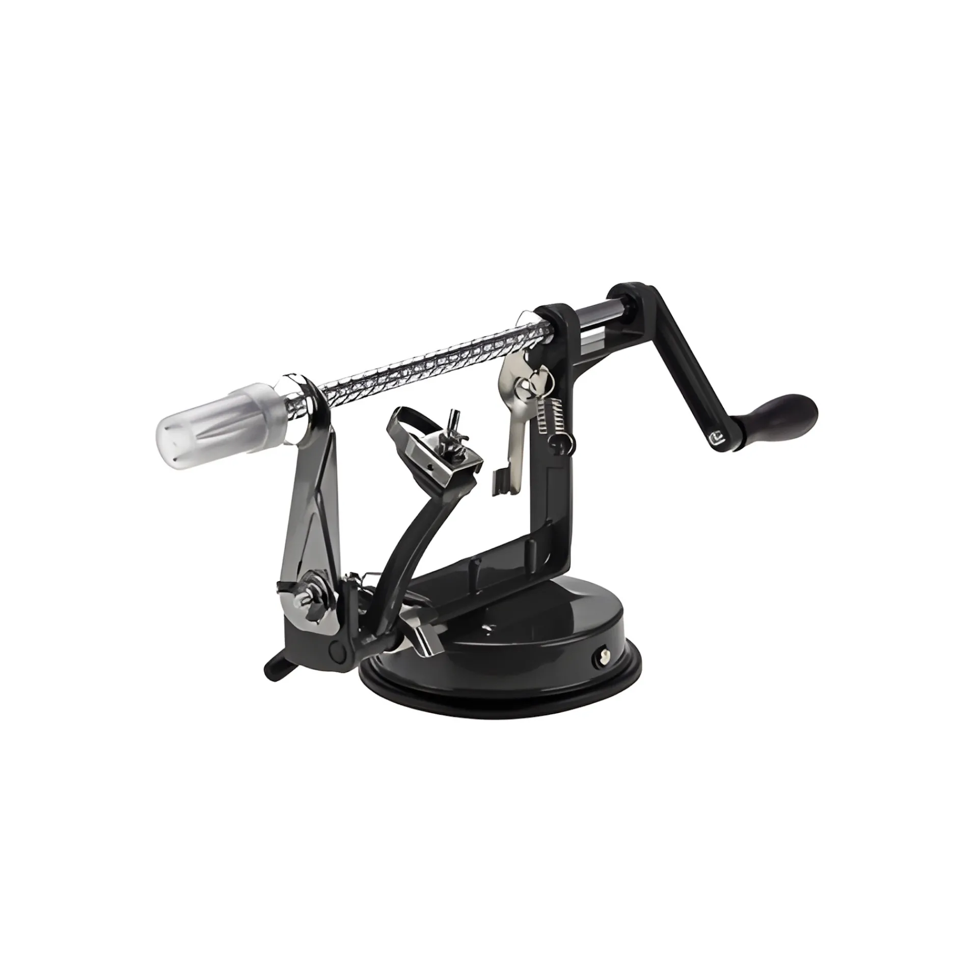 Apfel-, Birnen-, Quittenzeit|Kleingeräte|Apfelschälmaschine 3 in 1