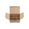 Transportverpackungen|Geschenkverpackungen Für Gläser|Automatikkarton 183 x 122 x 115 mm, 6er Gefache