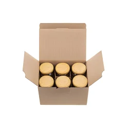 Transportverpackungen|Geschenkverpackungen Für Gläser|Automatikkarton 183 x 122 x 115 mm, 6er Gefache