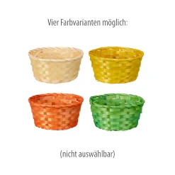 Ostern|Korbschalen|Bambuskorb Ø 20 cm