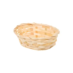 Ostern|Buffetpräsentation|Bambusschale oval  mittel