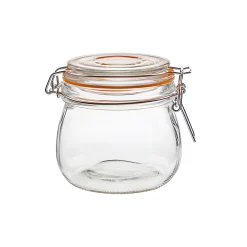 Aufbewahren|Meal Prep - Gläser To Go|Bügelglas  500 ml