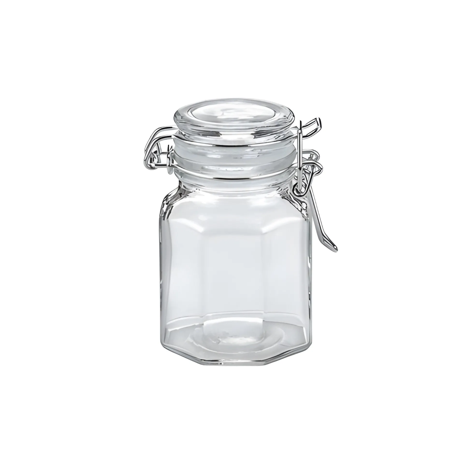 Giveaways|Aufbewahren|Bügelglas 100 ml achteckig