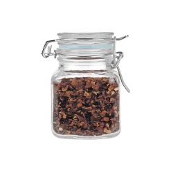 Aufbewahren|Badesalze Und Seifen|Bügelglas  100 ml eckig