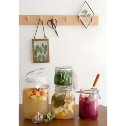 Gemüse Auf Vorrat|Fermentiergläser & Zubehör|Bügelglas 4er Set 'Syl Gervais'