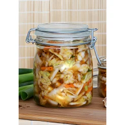 Gemüse Auf Vorrat|Fermentiergläser & Zubehör|Bügelglas 'Ermetico'  750 ml