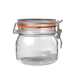 Gemüse Auf Vorrat|Fermentiergläser & Zubehör|Bügelglas 'Ginelo All' 500 ml