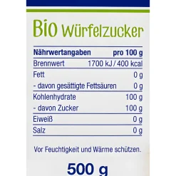 Sweet Family Pektin Und Gelierzucker|Bio-Würfelzucker, 500 g