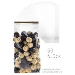 Jodl Verpackungen Beutel|Blockbodenbeutel 100+50 x 280 mm,   50 Stück