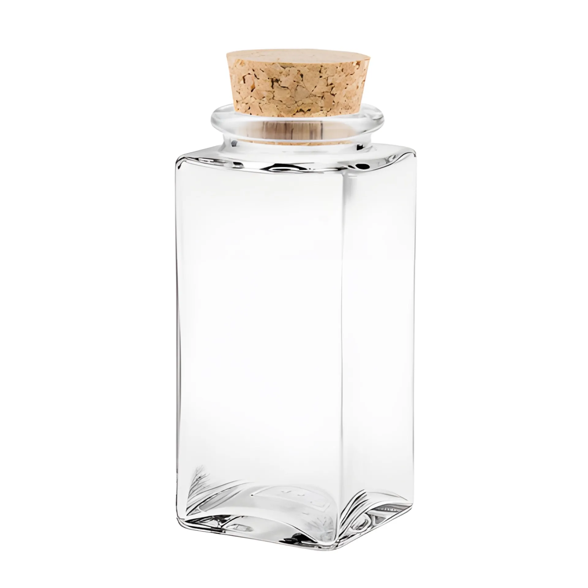 Gewürze Und Kräuter|Vierkantgläser|Cubi 100 ml Korkmündung