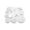 Twist-Off-Deckel|Deckel-Sets|Deckel-Sortiment weiß past., 21-teilig