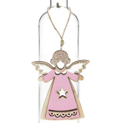 Deko|Deko-Anhänger|Deko-Anhänger 'Engel' aus Holz