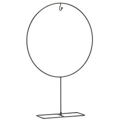 Basteln|Deko|Dekoring mit Haken und Standfuß, Ø 40 cm