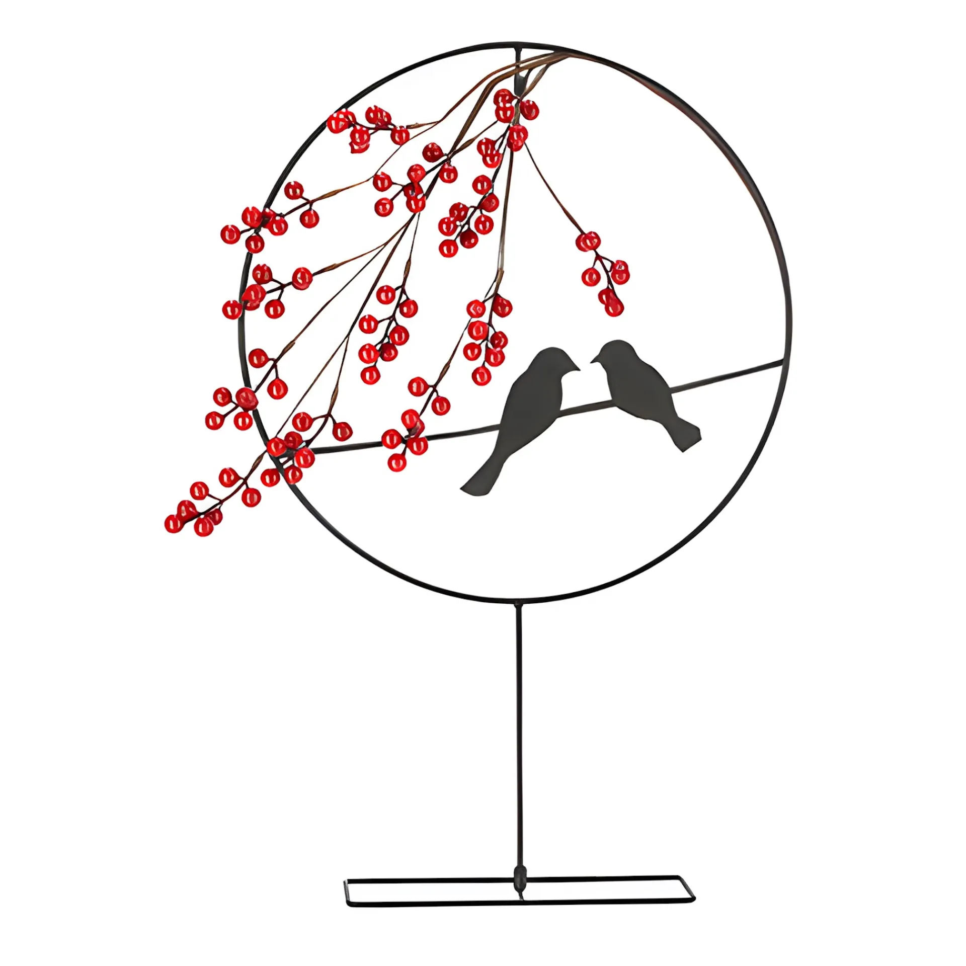 Basteln|Deko|Dekoring mit Haken und Standfuß, Ø 40 cm