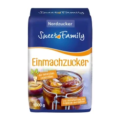 Sweet Family Pflaumenzeit|Kirschenzeit|Einmachzucker, 1 kg