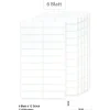 Etiketten Zum Beschriften|Etiketten 36 x 10 mm, weiß, 132 Stück