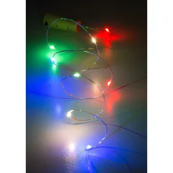 Weihnachtslichter|Gläser- Und Flaschendeko|Flaschenlicht, 8 LEDs, mehrfarbig