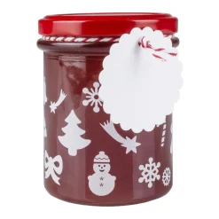 Folia Anhängeetiketten|Etiketten Zum Beschriften|Anhängeetikett rund natur/weiß, 12 Stück