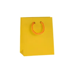 Einfarbiges Zum Basteln|Geschenktüten, -Taschen & Papiertüten|Geschenktüte gelb, klein