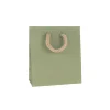 Einfarbiges Zum Basteln|Geschenktüten, -Taschen & Papiertüten|Geschenktüte natron-grün, klein