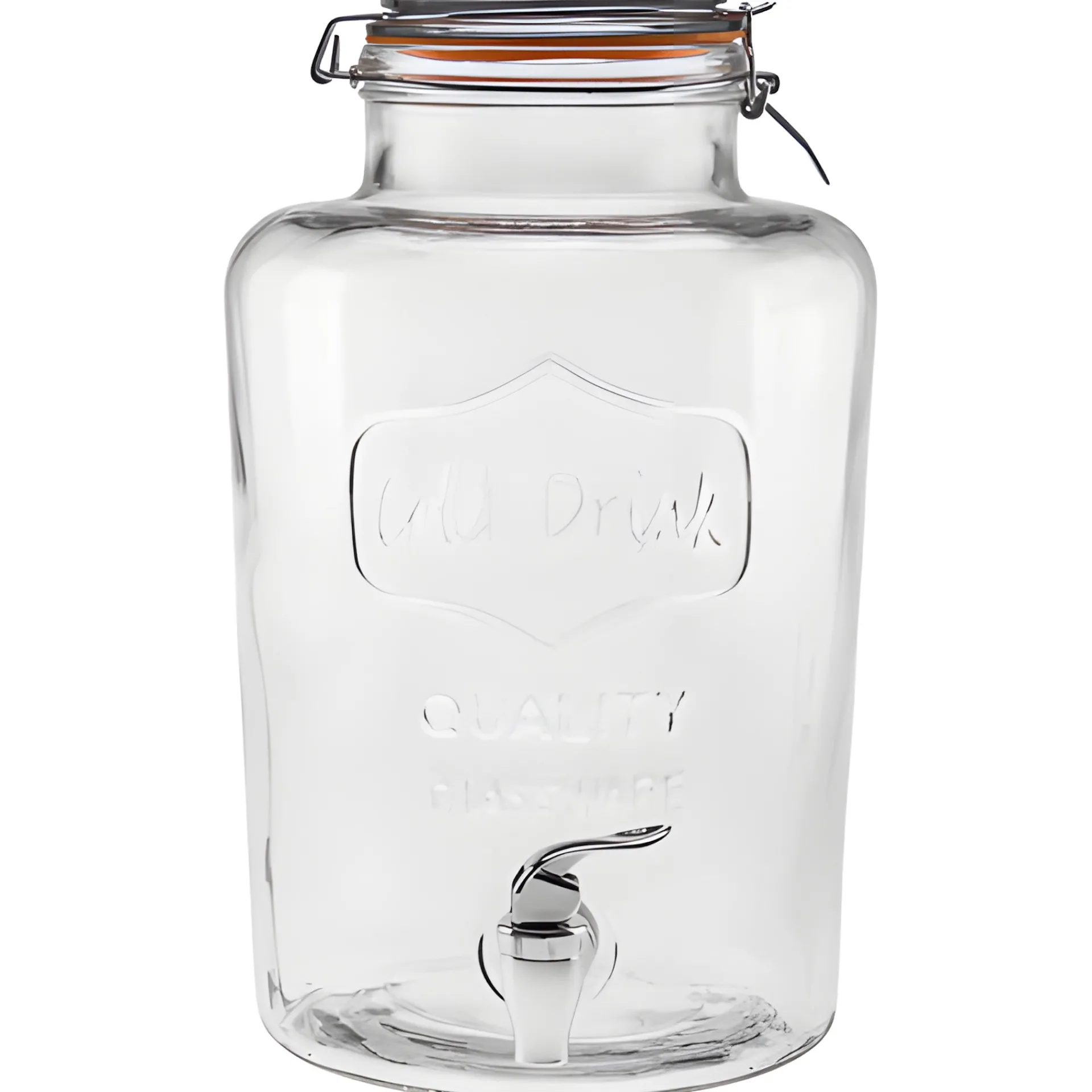 Feiern Und Feste|Picknick-Zubehör|Getränkespender 8 Liter mit Bügelverschluss