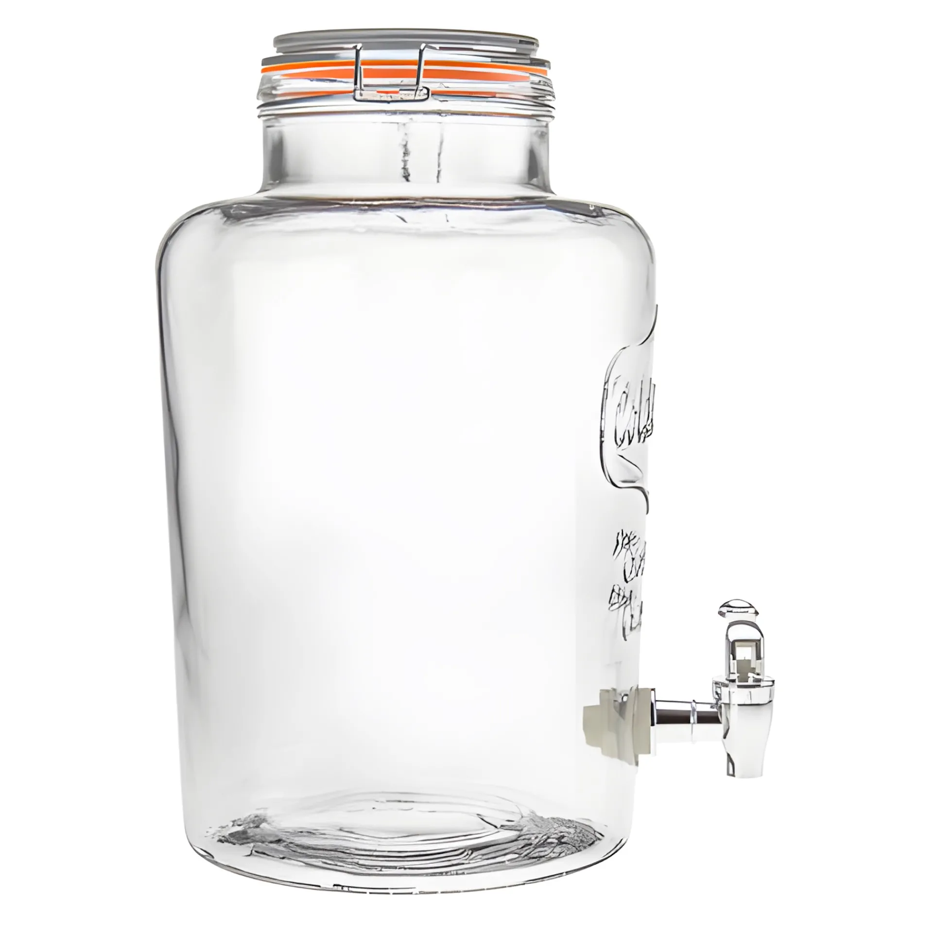 Feiern Und Feste|Picknick-Zubehör|Getränkespender 8 Liter mit Bügelverschluss