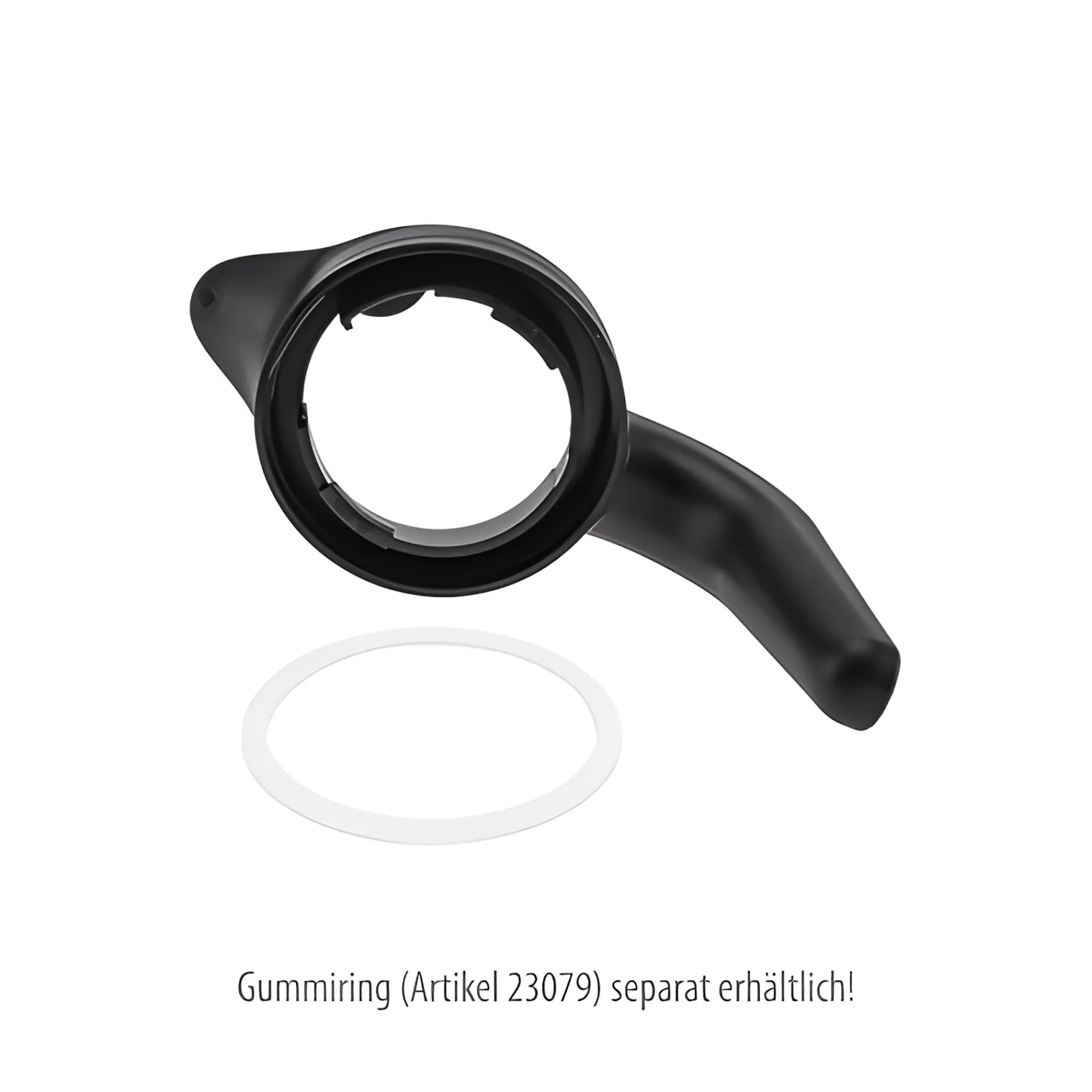 Sonstige Verschlüsse|Gießaufsatz für Schraubglas 'Flexy', schwarz