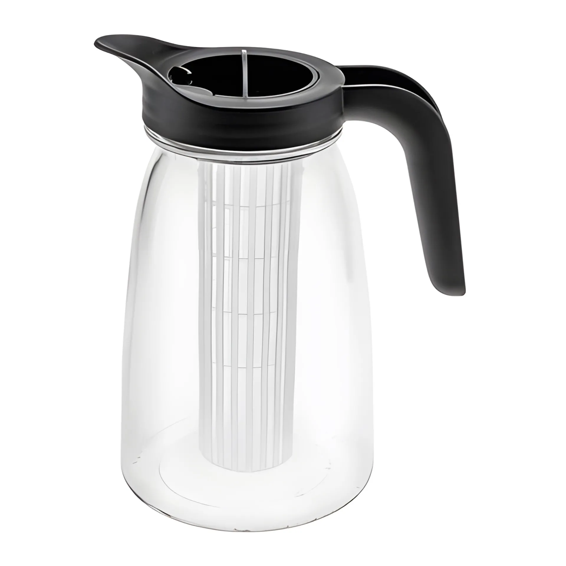 Sonstige Verschlüsse|Gießaufsatz für Schraubglas 'Flexy', schwarz