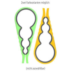Gemüse Auf Vorrat|Flaschenöffner|Gläser- und Flaschenöffner, gelb oder grün