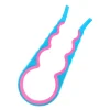 Flaschenöffner|Gläser- und Flaschenöffner universal, blau/pink/grün