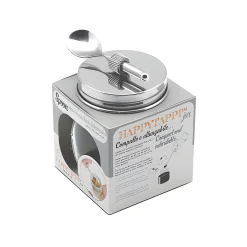 HappyTappi Picknick-Zubehör|Aufbewahren|CT 70 Dessertglas 250 ml mit Löffel