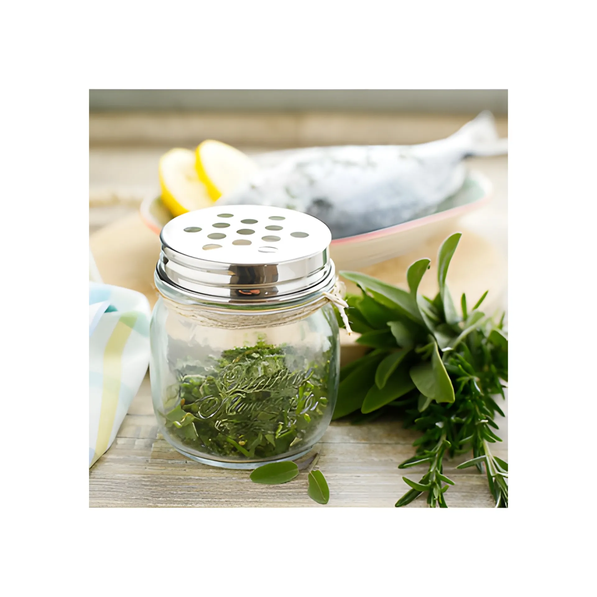 HappyTappi Küchenhelfer|Schmuckgläser|CT 70 Gewürzstreuerglas 250 ml