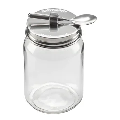 HappyTappi Küchenhelfer|Schraubdeckel|CT 70 mit Teleskop-Löffel