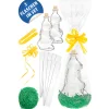 Ostern|Flaschen-Sets|Hasenflaschen 200 ml mit Deko, 3er Set