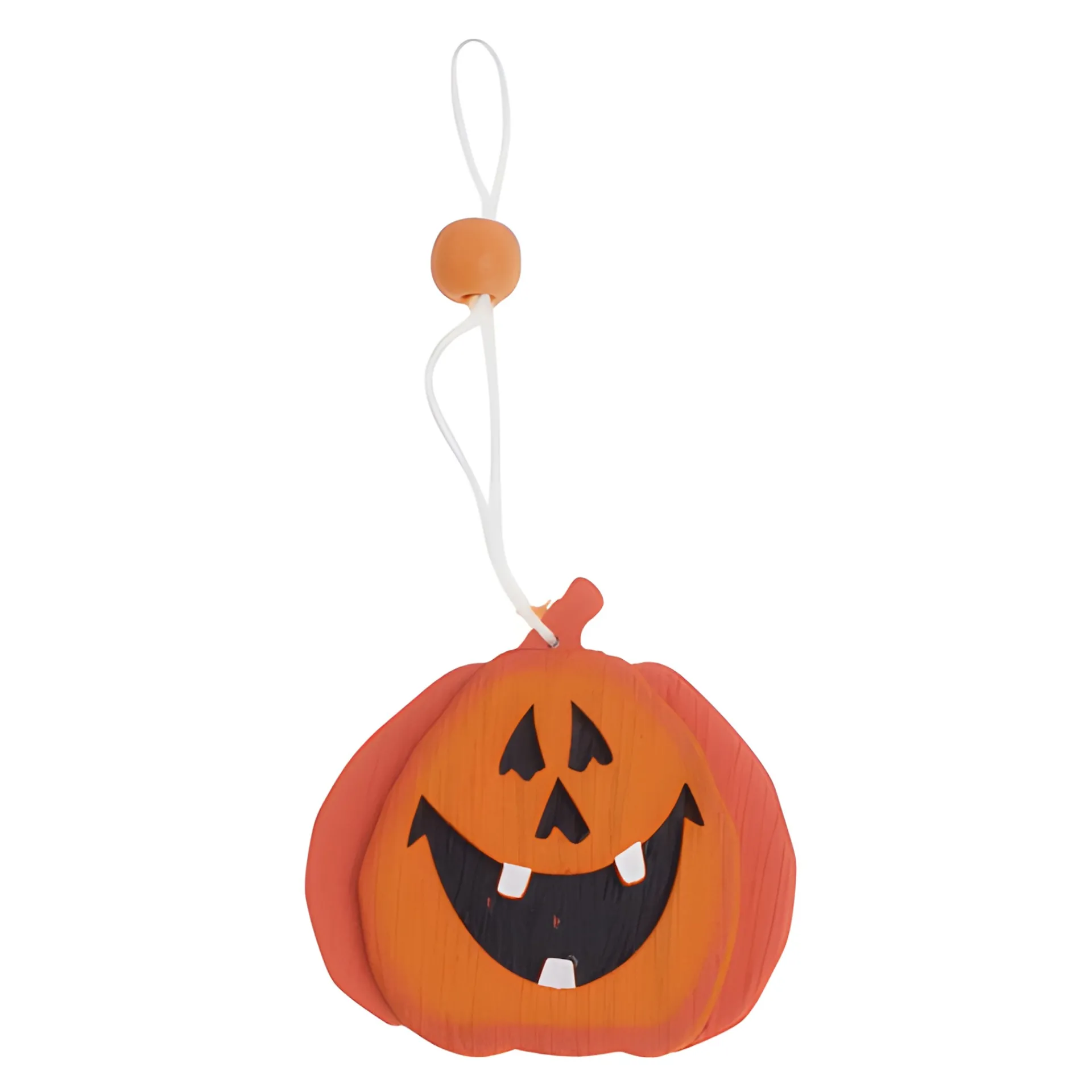 Halloween|Deko-Anhänger|Holzanhänger 'Halloweenkürbis'