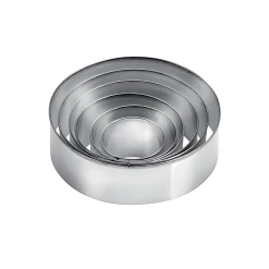 Tescoma Weihnachtsbäckerei|Backzubehör|Keks-Ausstecher 'Delicia' rund, 6er Set