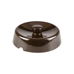 Schüsseln, Siebe, Töpfe|Aufbewahren|Keramikdeckel für Gärtopf 10 Liter braun