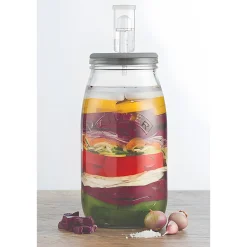 Gemüse Auf Vorrat|Fermentiergläser & Zubehör|KILNER Fermentier-Set groß, 3 Liter