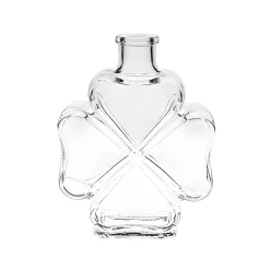 Vetroelite Srl Essig- Und Ölflaschen|Likörflaschen|Kleeblatt 200 ml