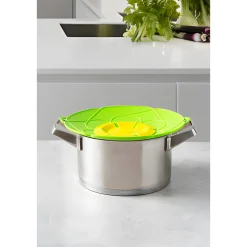 Küchenhelfer|Einkochzubehör|Kochblume Überkochschutz L limette