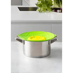 Küchenhelfer|Einkochzubehör|Kochblume Überkochschutz M limette