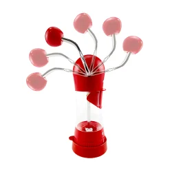 Gewürze Und Kräuter|Küchenhelfer|Kochblume Gewürzmühle rot