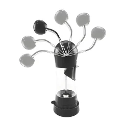 Gewürze Und Kräuter|Küchenhelfer|Kochblume Gewürzmühle schwarz