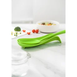 Küchenhelfer|Einkochzubehör|Kochblume Löffelablage limette